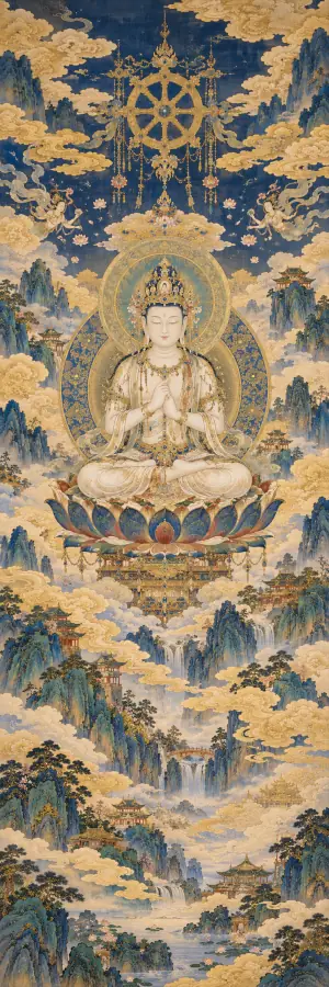 Vairocana, Buddha de la sabiduría de la naturaleza de la realidad