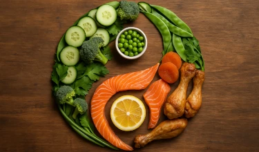 Taiji con alimentos